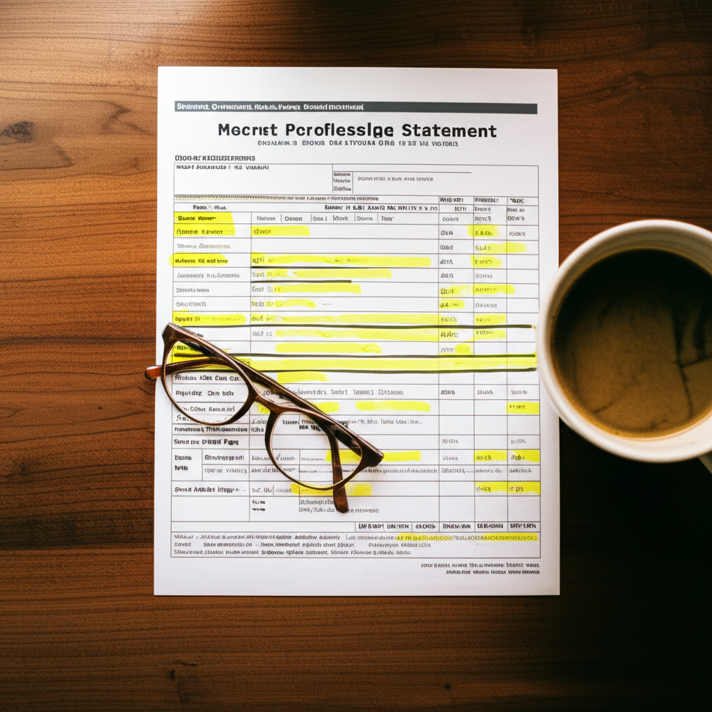 Understanding your processing statement